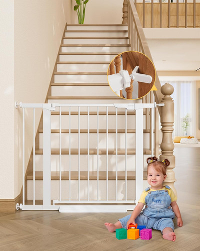In wide baby gate - in,