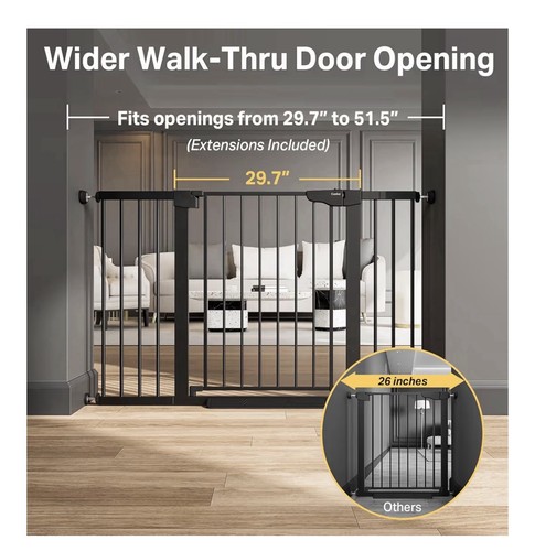 Extra wide baby gate for - wide,