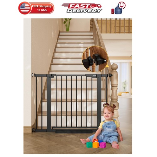 In wide baby gate - in,