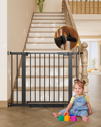 In wide baby gate - wide,