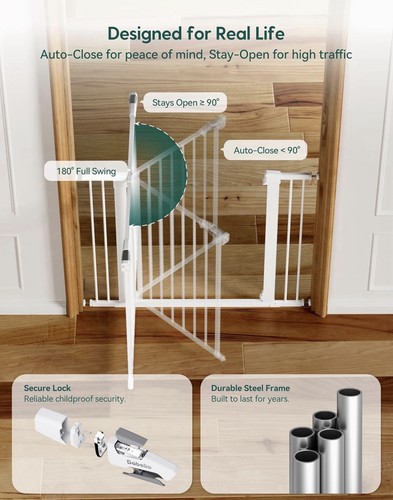Babelio baby gate tall - gate, pet