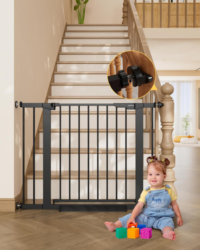 In wide baby gate - wide,